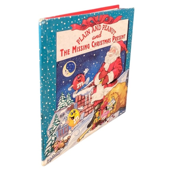The Missing Christmas Present Plain and Peanut M&M's Children’s Book - Picture 4 of 8